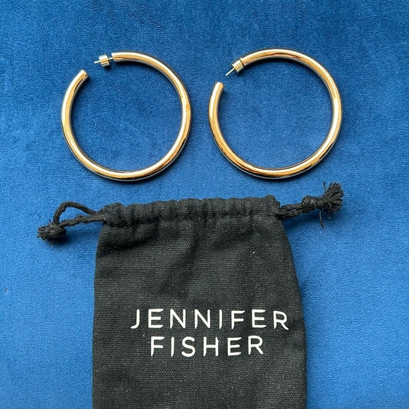 Jennifer Fisher Jewelry - Jennifer fisher large Samira Hoops